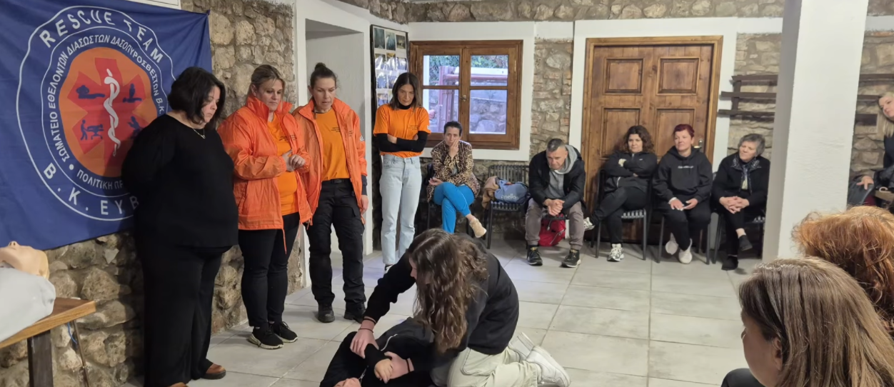 Σεμινάριο Πρώτων Βοηθειών στην Ασπίδα Ελληνικών