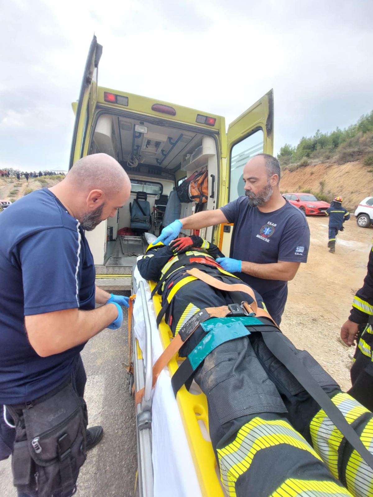 Συνεργασία με Λιμενικό και εθελοντές