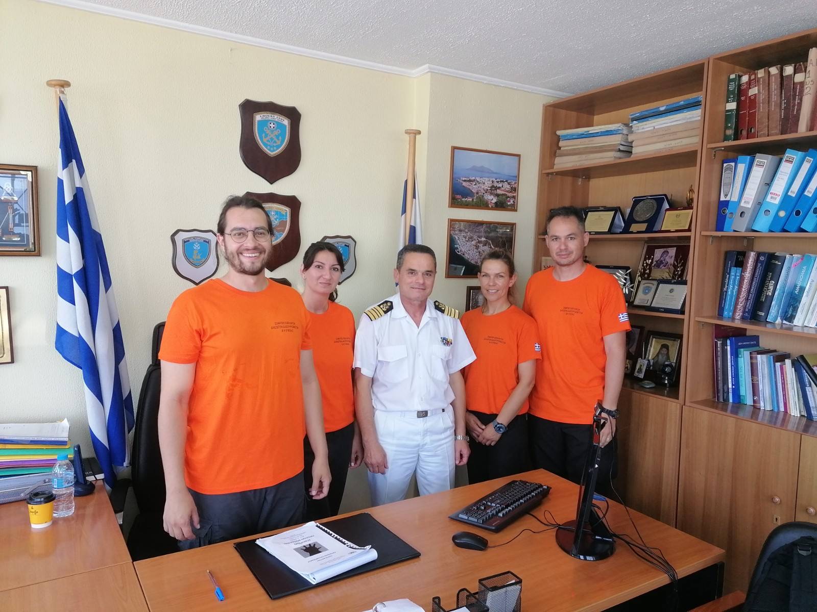 Επίδειξη Πρώτων Βοηθειών και Ασφάλειας σε Επιβατηγό Πλοίο